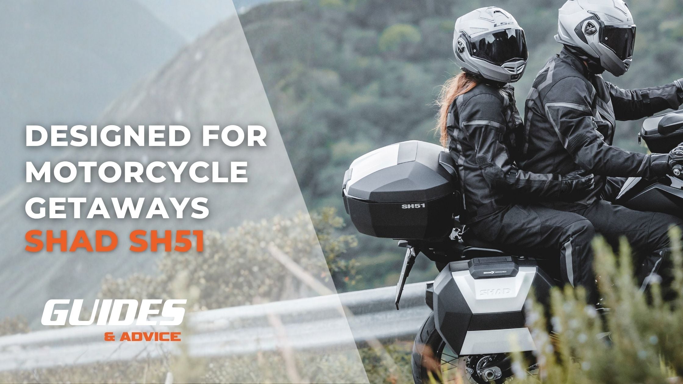New SHAD SH51 Top Box | 51L Motorcycle Luggage
