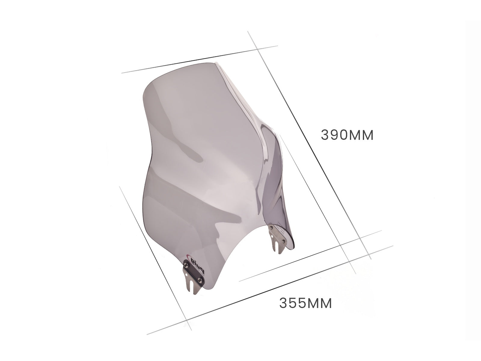 Puig Top Screen In Light Smoke for Kawasaki W650 (96-06)