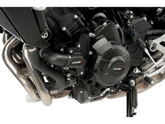Puig Engine Cover In Black for Yamaha MT-09 Tracer (15-17)