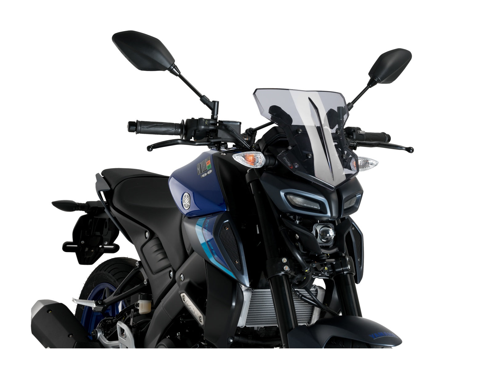 Puig Flanker Screen In Clear for Yamaha MT-125 (15-25)