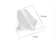 Puig V-Tech Line Touring Screen In Clear for Honda Forza 750 (21-24)