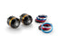 Puig Short Bar Ends With Inserts for Ducati Monster 937 (21-25)