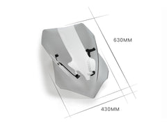 Puig Touring Screen In Clear for Ducati Multistrada 1200 V4 S (21-25)