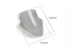 Puig Touring Screen In Clear for BMW R1250 RT (21-25)