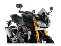 Puig New Generation Sport Screen In Clear for Triumph Speed Triple 1200 RS (21-25)