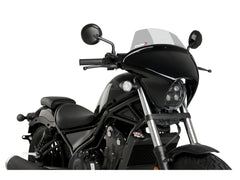 Puig Batwing Touring Screen In Clear for Honda CMX500 Rebel (20-25)