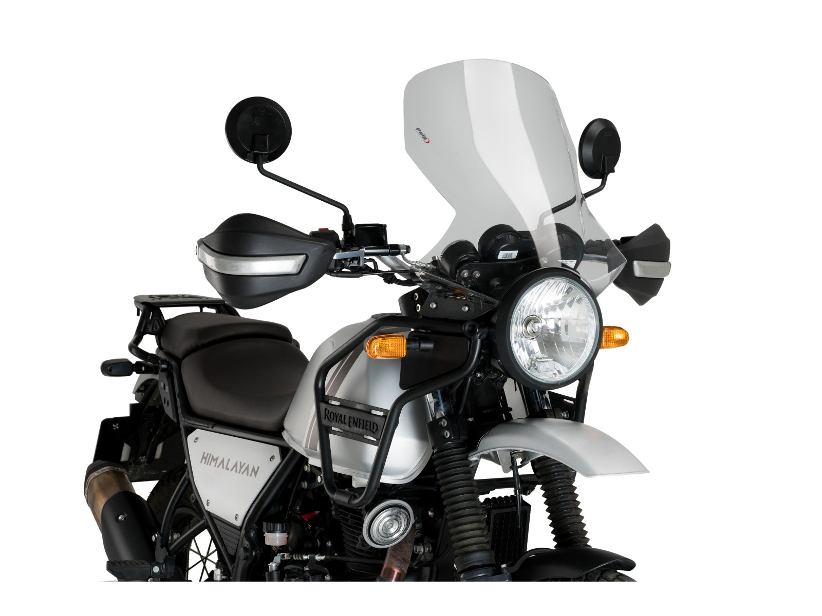 Puig Touring Screen In Clear for Royal Enfield Himalayan 410 (21-23)