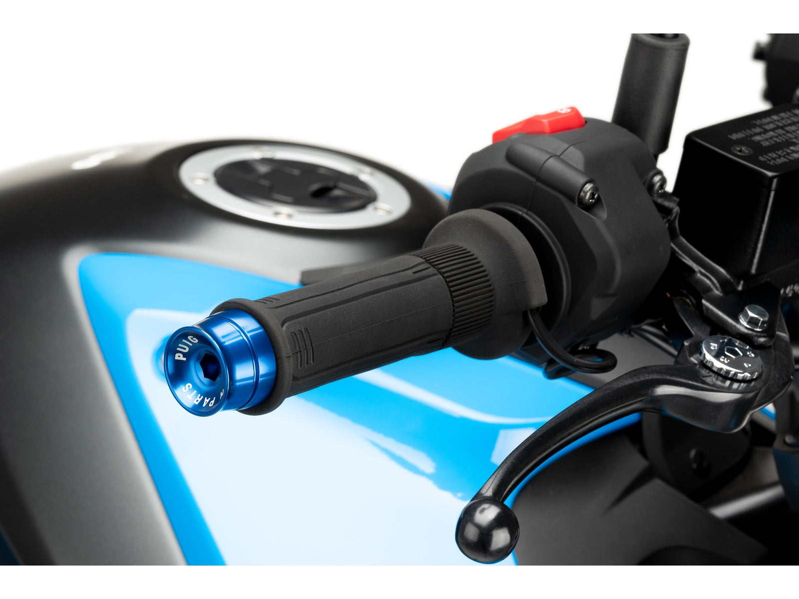 Puig Speed Bar Ends In Black for Suzuki GSX 8S (23-25)