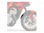 Puig Front Mudguard Extender for Moto Guzzi V100 Mandello (23-26)