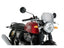 Puig Aluminium Fly Screen In Black for Royal Enfield Continental GT 650 (21-25)