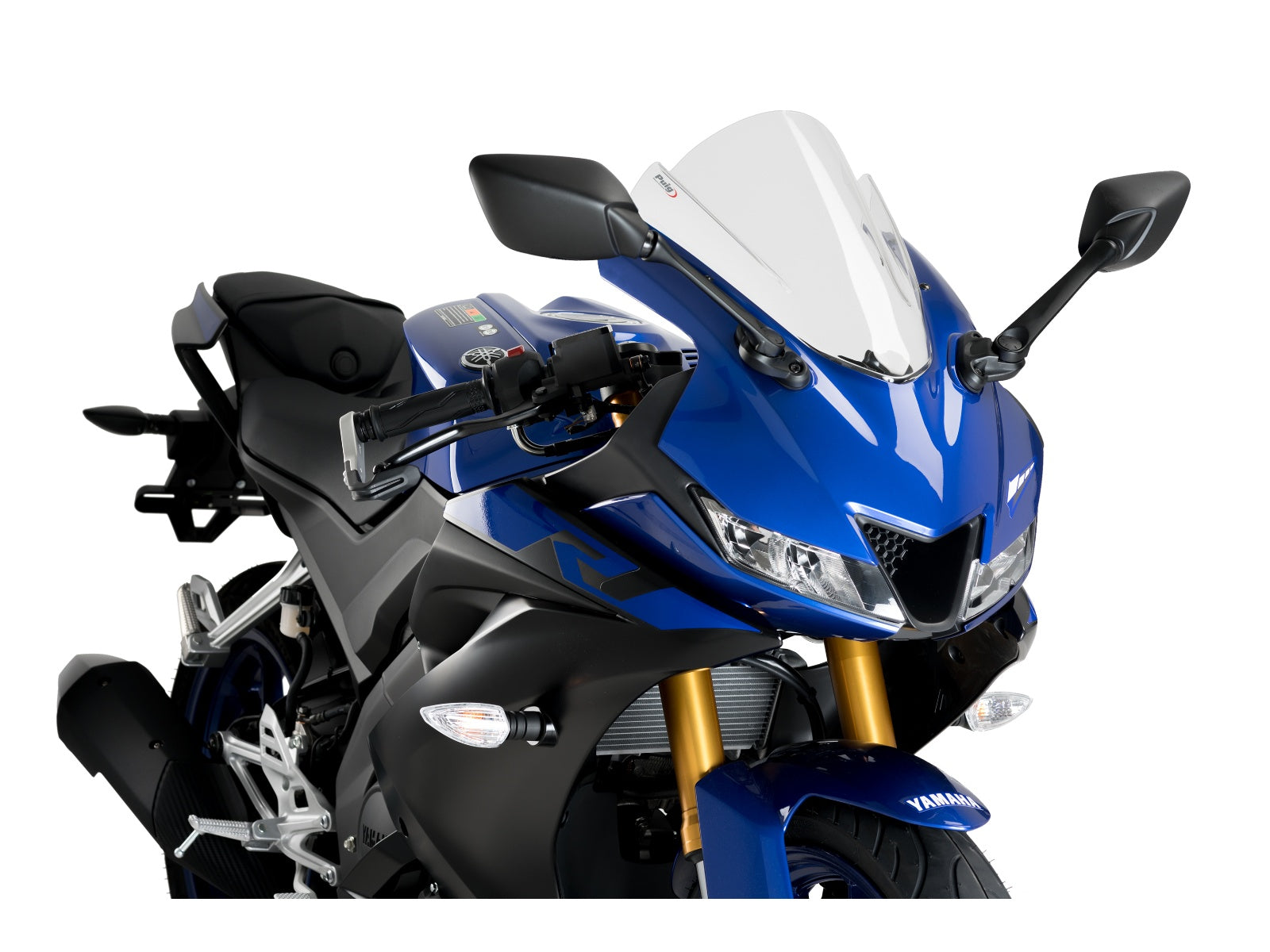 Puig Z-Racing Screen In Clear for Yamaha YZF 125 R (19-22)