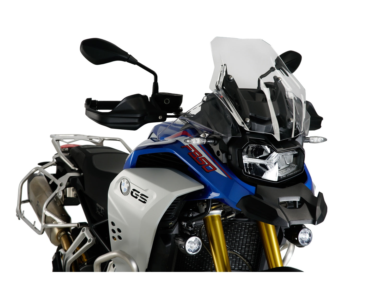 Puig Touring Screen In Clear for BMW F750 GS (18-24)