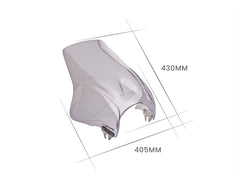 Puig Plus Screen In Light Smoke for Triumph Scrambler 400 X (24-25)