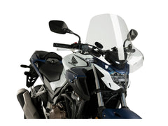 Puig Touring II Screen In Clear for Honda CB500 F (13-21)