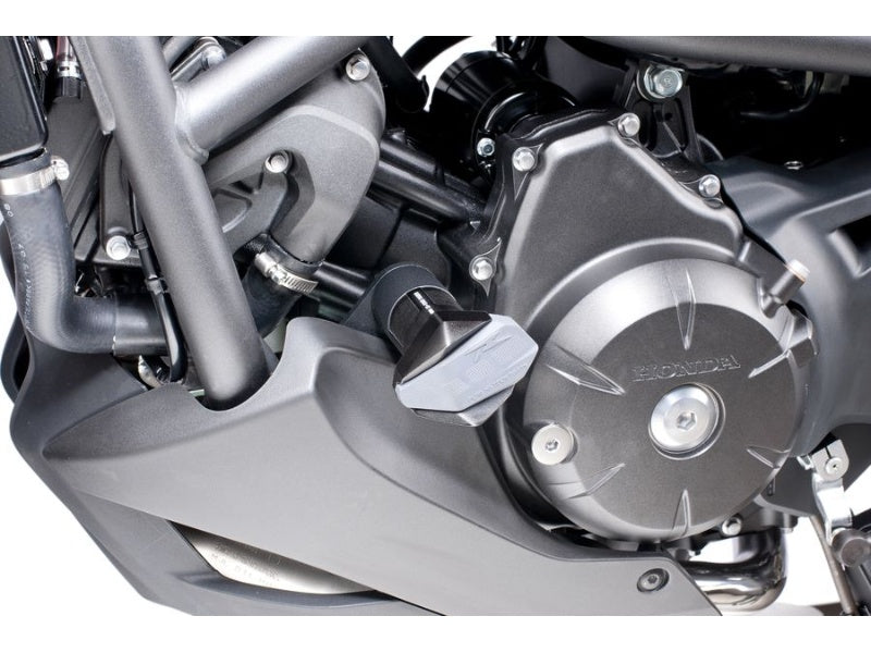 Puig R19 Frame Sliders In Black for Honda NC750 S (14-20)