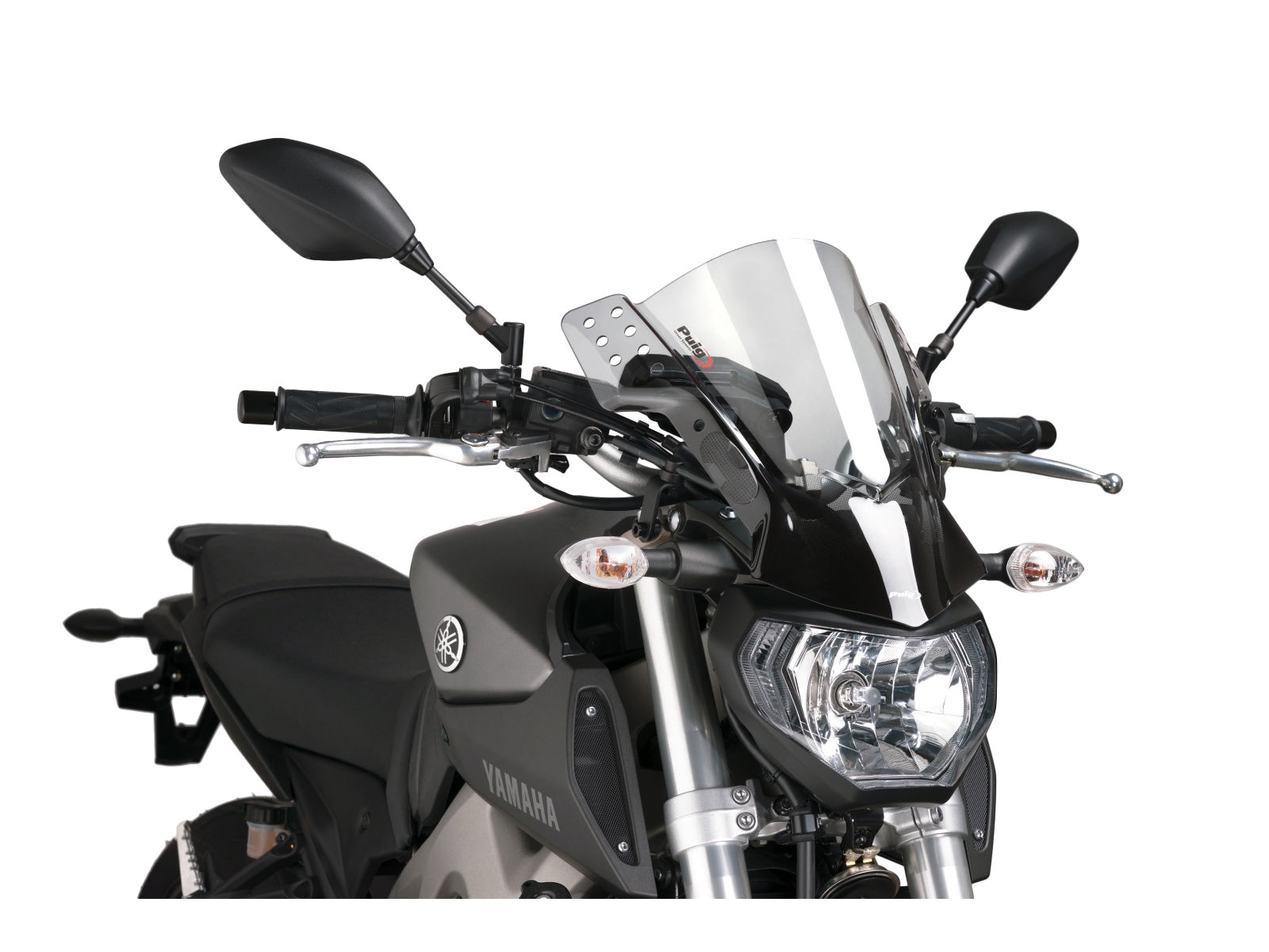 Puig Rafale Screen In Clear for Yamaha MT-09 (13-16)