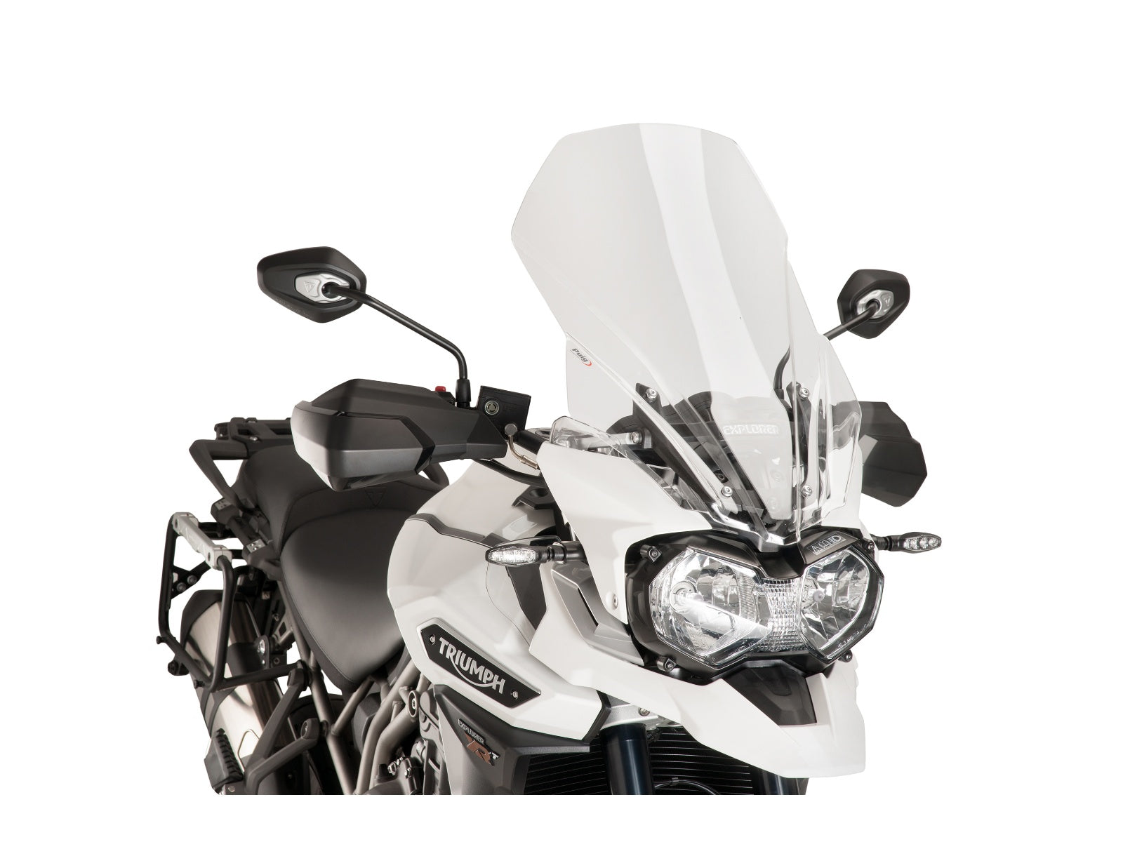 Puig Touring Screen In Clear for Triumph Tiger Explorer 1200 XR (16-17)