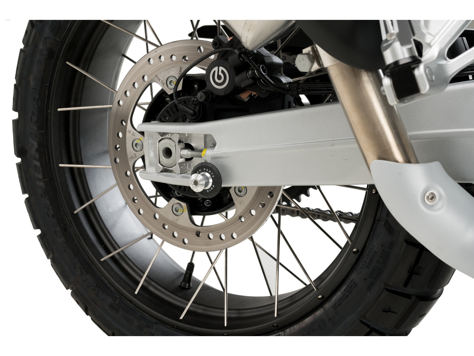 Puig Pro Spool Sliders In Black for Aprilia Tuareg 660 (22-25)