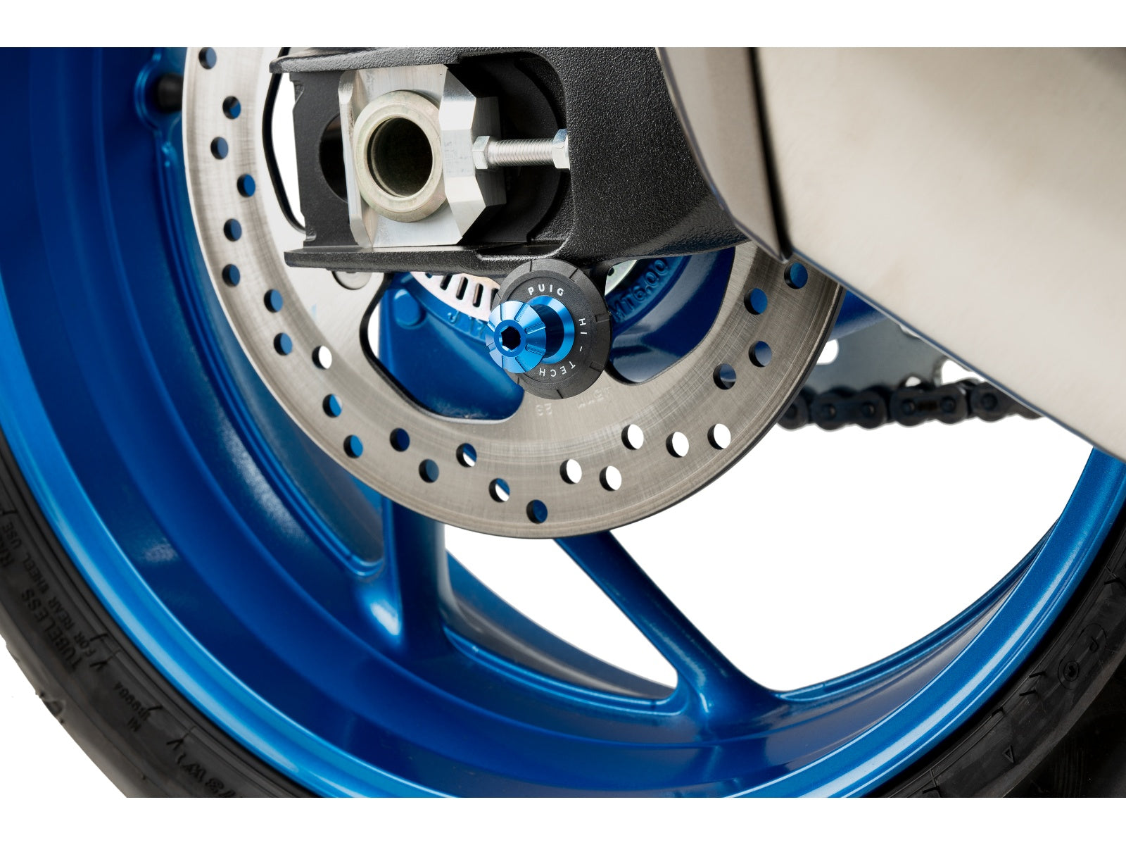 Puig Pro Spool Sliders In Black for Suzuki GSX S 1000 F (15-20)