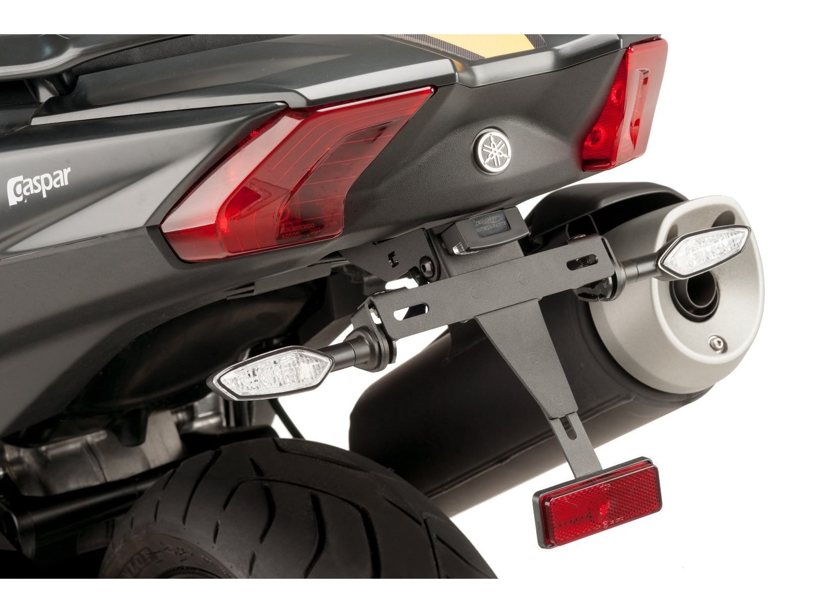 Puig Tail Tidy In Black for Yamaha TMax 530 DX (17-19)