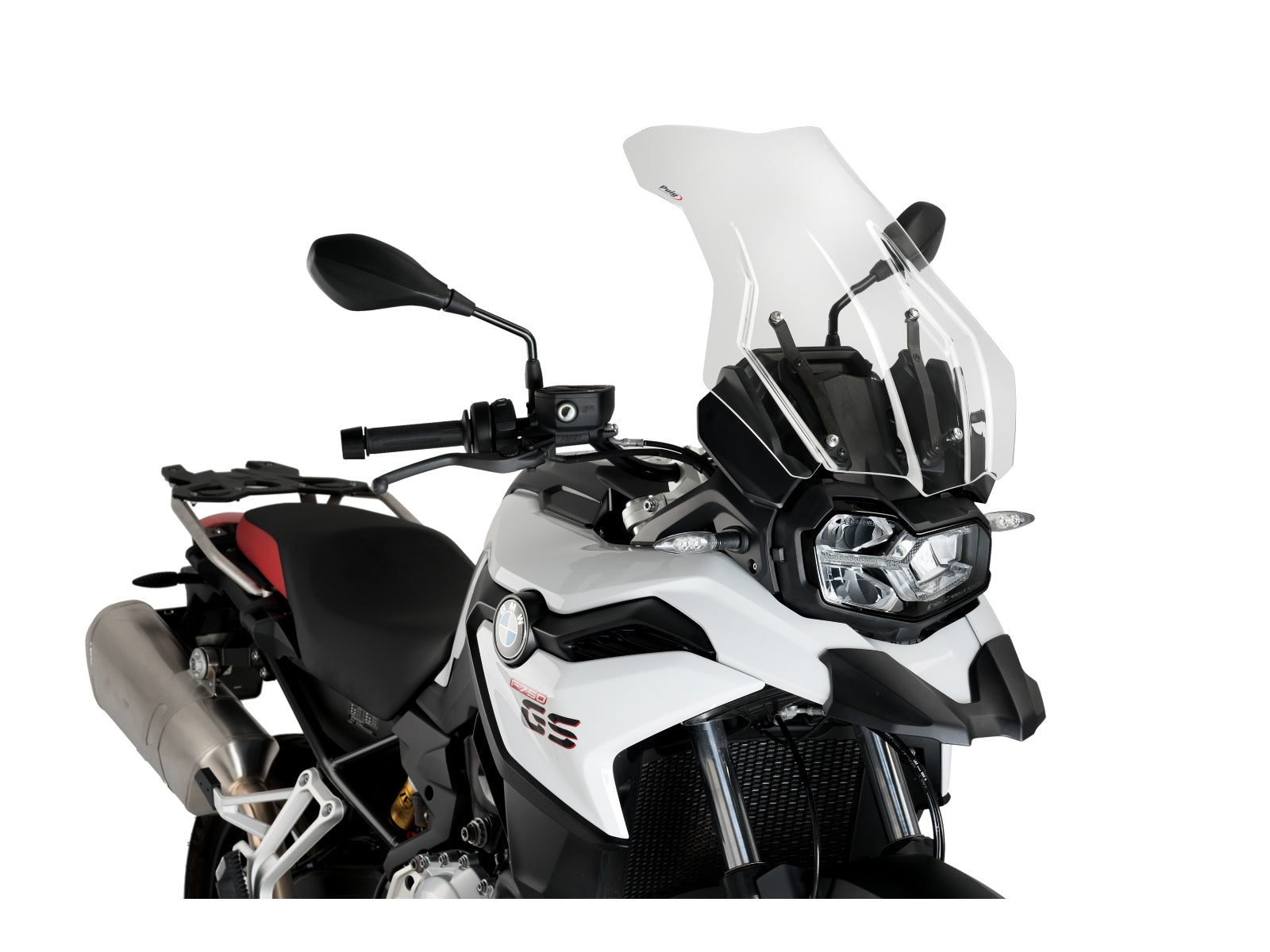 Puig Touring Plus Screen In Clear for BMW F800 GS (24-25)