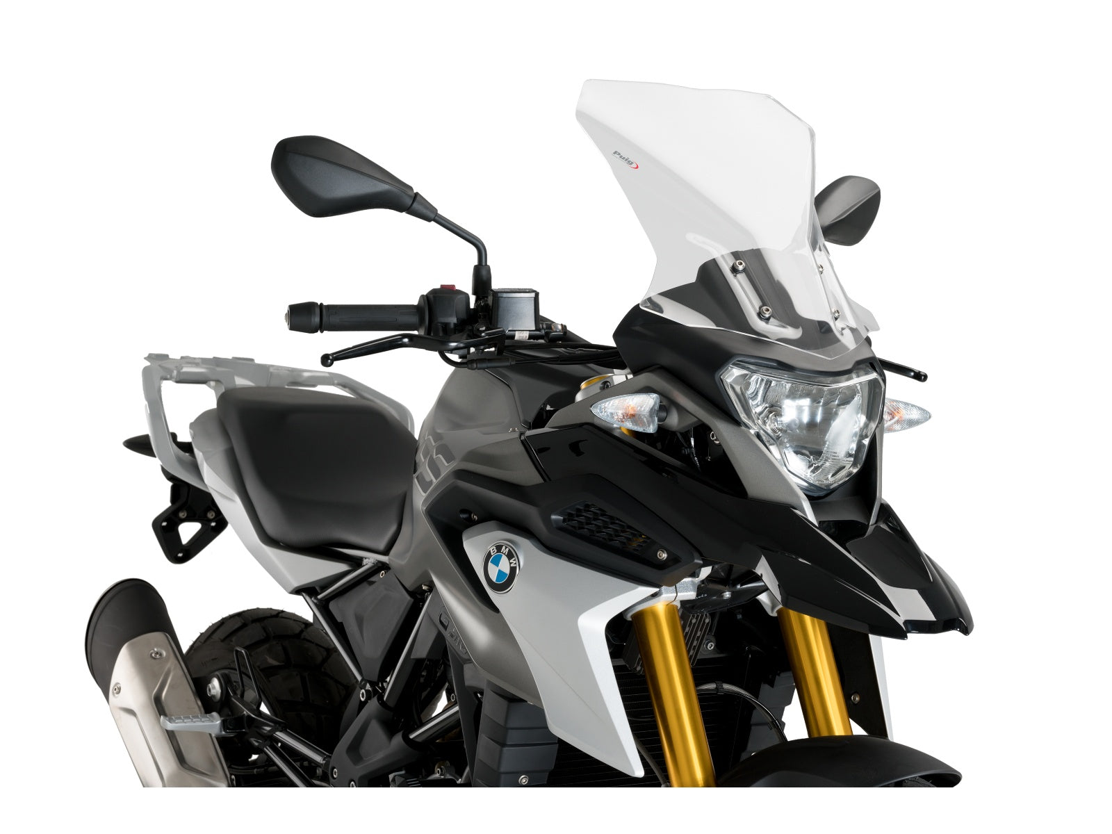 Puig Touring Screen In Clear for BMW G310 GS (17-25)