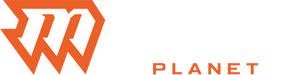 Moto Planet Logo - With White Elements