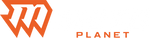 Moto Planet Logo - With White Elements