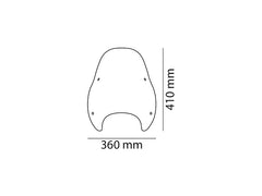 Puig Custom I Screen In Clear for Triumph Thunderbird Sport (98-04)