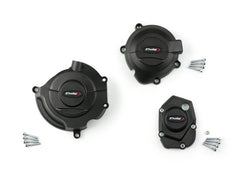 Puig Engine Cover In Black for Kawasaki Z1000 (14-20)