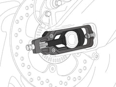 Puig Chain Tensioner In Black for Honda CBR1000RR-R Fireblade (20-25)