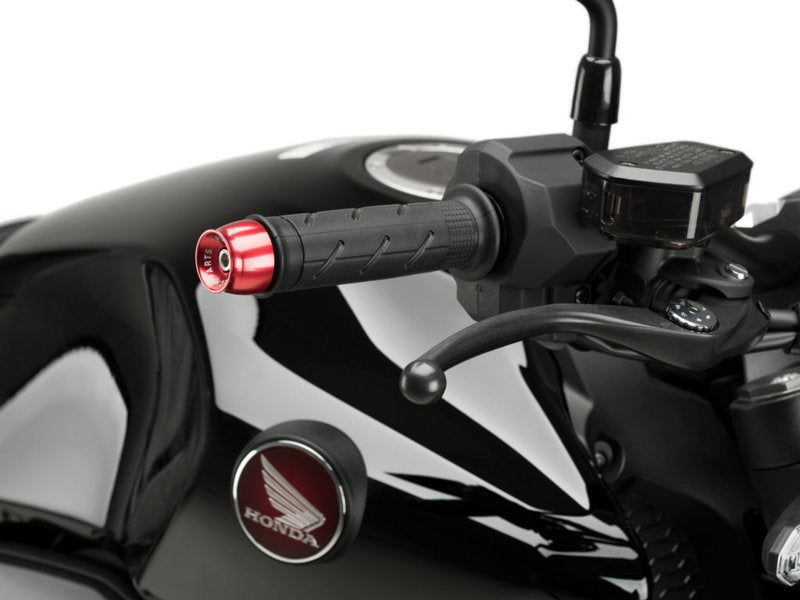 Puig Speed Bar Ends In Black for Ducati 959 Panigale (16-19)