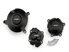 Puig Track Engine Cover In Black for Kawasaki ZX-10R (11-25)