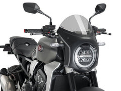 Puig Retrovision Screen In Clear for Honda CB650 R Neo Sports Cafe (19-23)