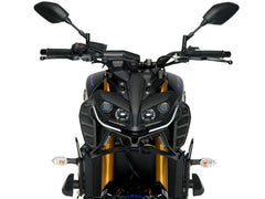 Puig Naked Front Downforce Spoilers In Matt Black for Yamaha MT-09 (17-20)