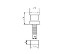 Puig Spool Sliders In Black for Kawasaki Versys 1000 (13-14)