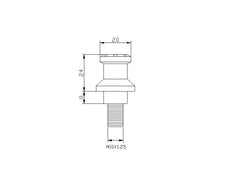 Puig Spool Sliders In Black for Kawasaki KLE500 (96-07)