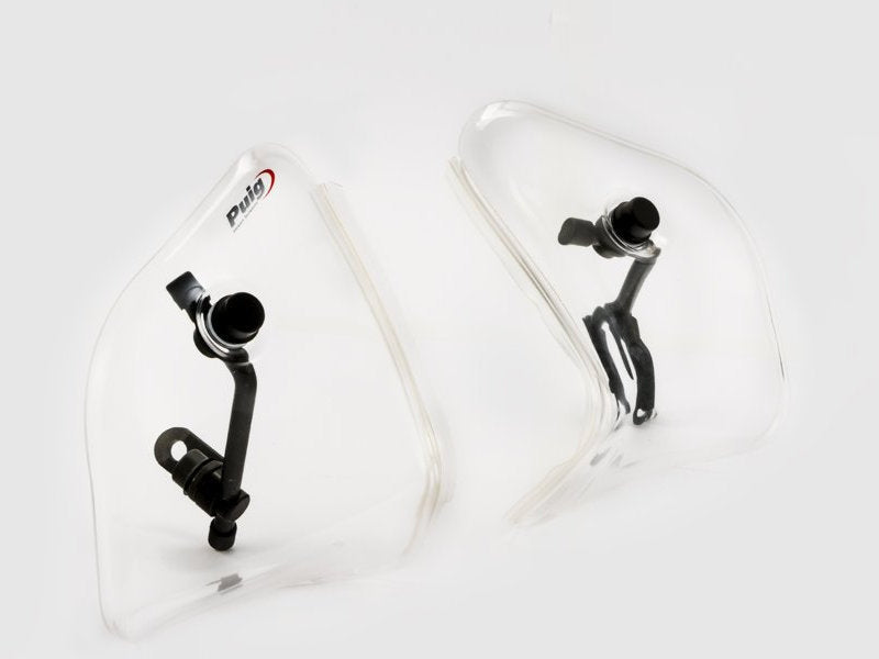 Puig Handlebar Wind Deflectors In Clear for Sym Fiddle 50 (21-25)