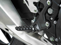 Puig Heritage Foot Pegs Pedals Foot Rests Pair for Kawasaki Z750 (11-12)