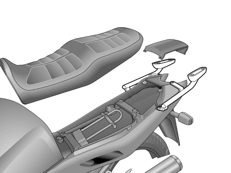 SHAD Top Box Rack for Yamaha Diversion XJ900 SN (94-03)