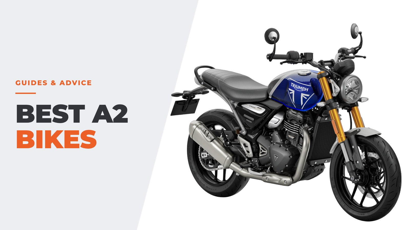 Best A2 bikes: the Triumph Speed 400, the most-registered bike in this guide with 795 sold in 2025
