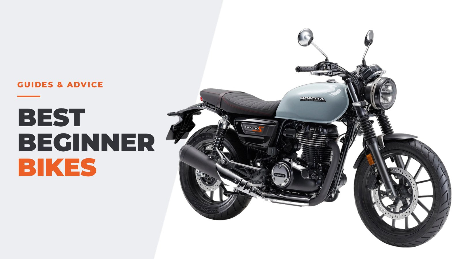 Best beginner bikes: a Honda GB350S