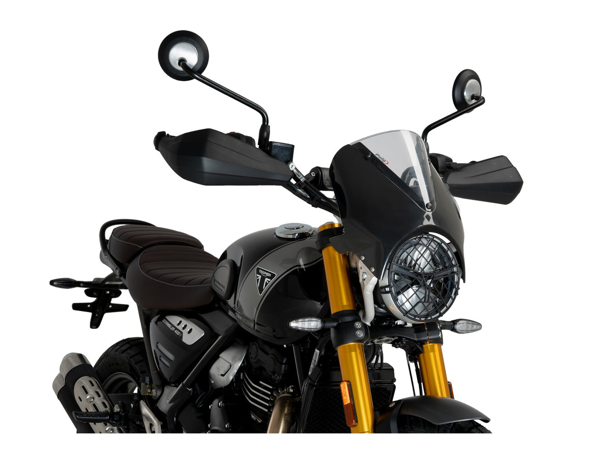 Puig Vision Screen In Clear for Triumph Scrambler 400 X (24-25) Main image