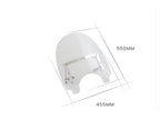 Puig Highway Screen In Clear for Kawasaki VN1700 Classic (09-14)