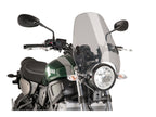 Puig Custom II Screen In Clear for Yamaha XSR 700 (16-25)