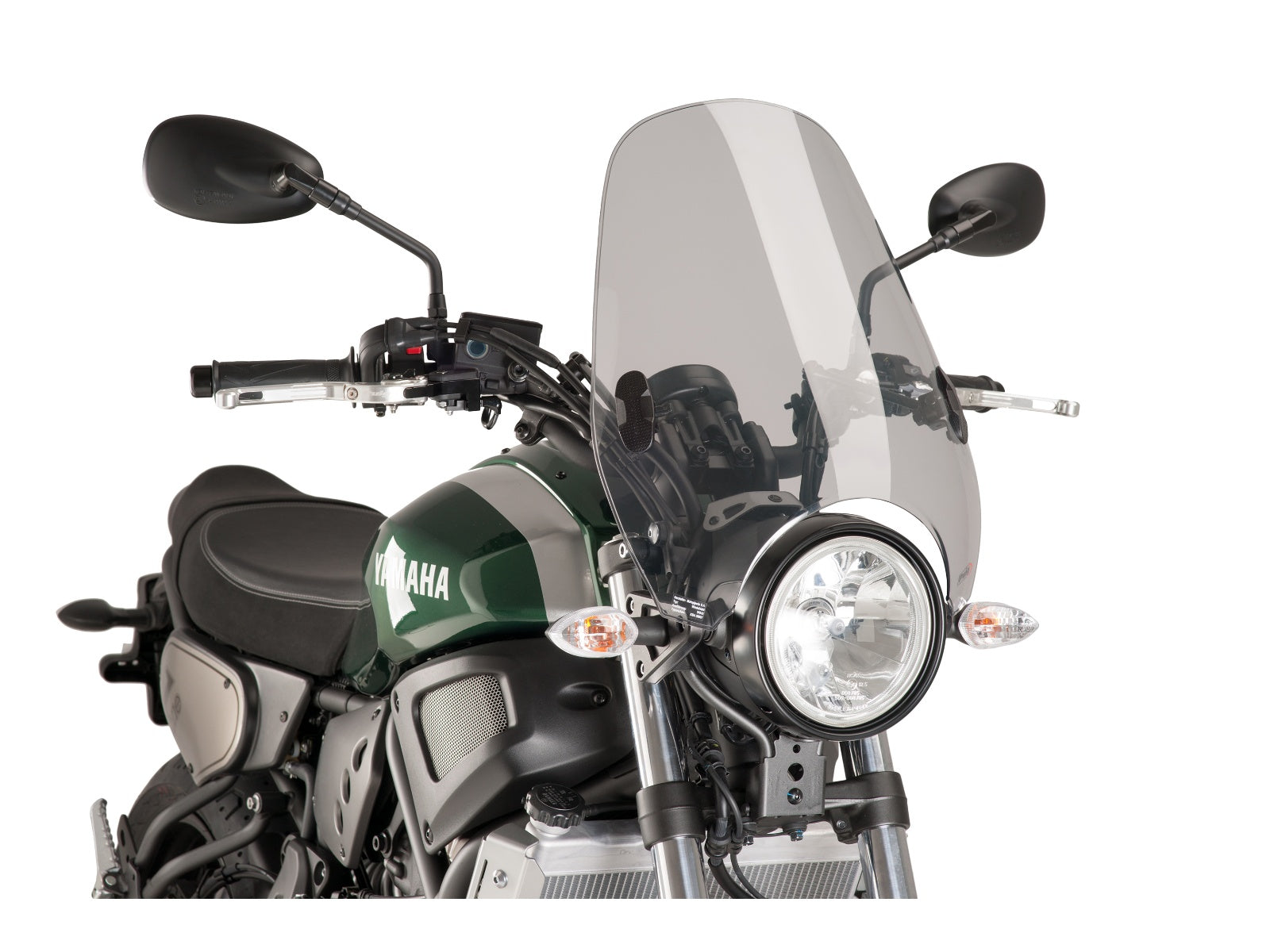 Puig Custom II Screen In Clear for Yamaha XSR 700 (16-25)