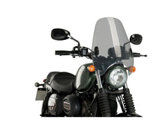 Puig Custom II Screen In Clear for Hyosung GV125 S Aquila (19)