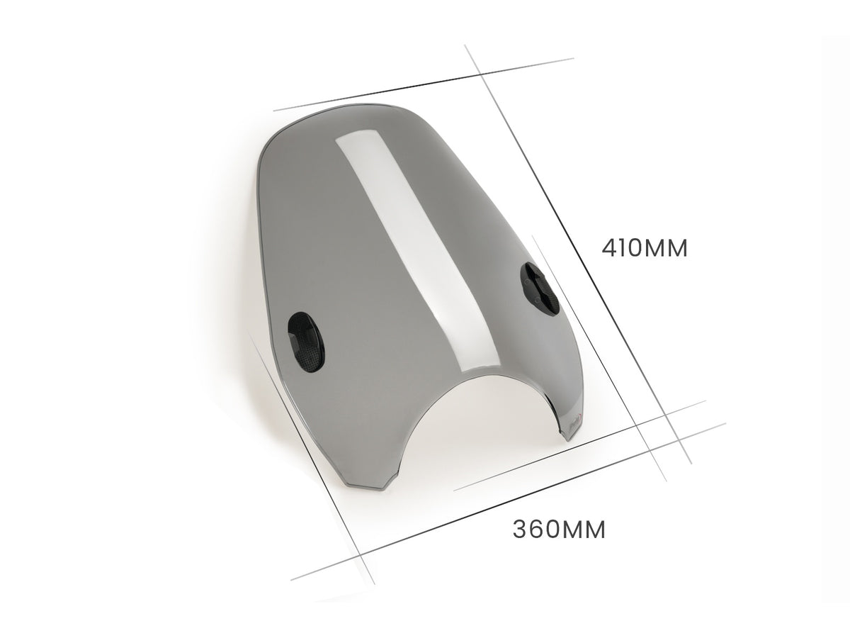 Puig Custom II Screen In Clear for Suzuki VL 800 Volusia (01-04)