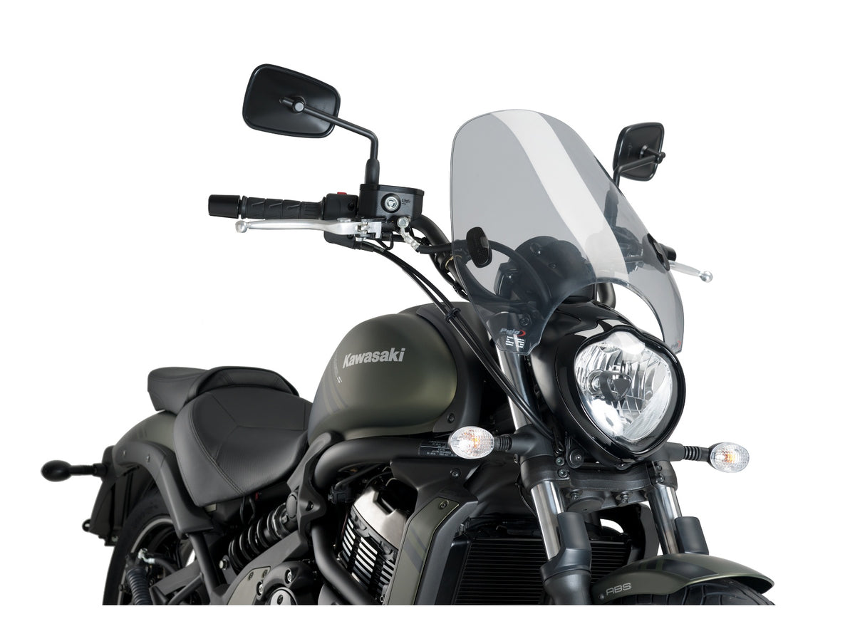 Puig Custom II Screen In Clear for Kawasaki Vulcan S Special Edition (17-20)