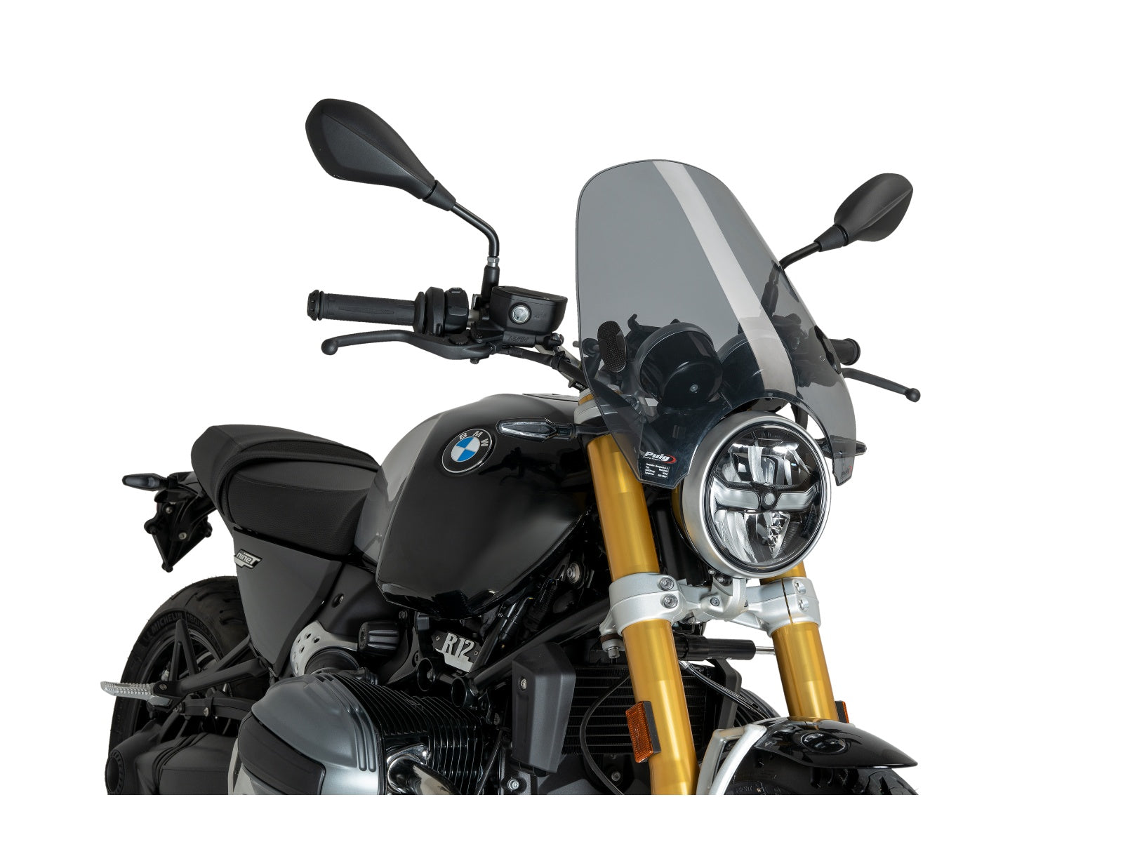 Puig Custom II Screen In Clear for BMW R12 NineT (24-25)